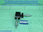 Del-tron 451 Linear Positioning Stage&micrometer As Photos, SN:9196, Dhl. Fixed Price $152.62.