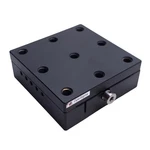 Optosigma TASB-651UU Linear Dovetail Stage, X-axis, 25MM Travel, 65MM. Fixed Price $100.00.