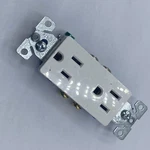 Lot Of Eaton Outlets Duplex Receptacle 15A 125V White-blue. Fixed Price $45.52.
