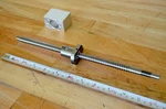 New SFU1204 X300MM Precision Rolled Ballscrew 12MM Dia. W/ Nut Housing - Cnc Diy. Fixed Price $65.00.