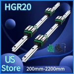 2PCS HGR20 Linear Guide Rail 200-2200MM+4PCS HGH20CA Slide Blocks Cnc Diy. Fixed Price $47.59.
