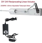 Diy 24V Reciprocating Linear Actuator 200RPM 80MM Adjustable Telescopic Motor. Fixed Price $85.99.