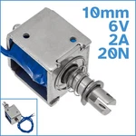 6V Dc 2A 20N Solenoid Valve Push Pull Linear Stroke Electromagnet Rod 0826B. Fixed Price $19.36.