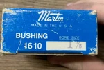 New Martin 1610 1-1/16 Taper Lock Bushing With Keyway Factory Package. Fixed Price $15.00.