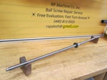 Rexroth Precision Rolled Ball Screw; Lead, 25MM Thread Dia New Old Stock. Fixed Price $329.95.